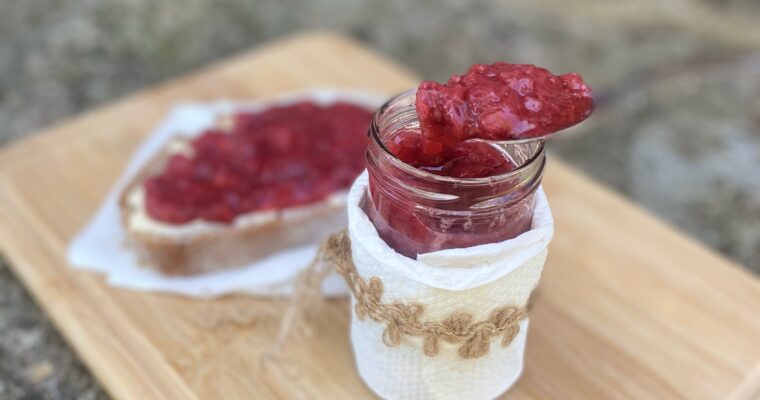 Agave Sweet Strawberry Jam