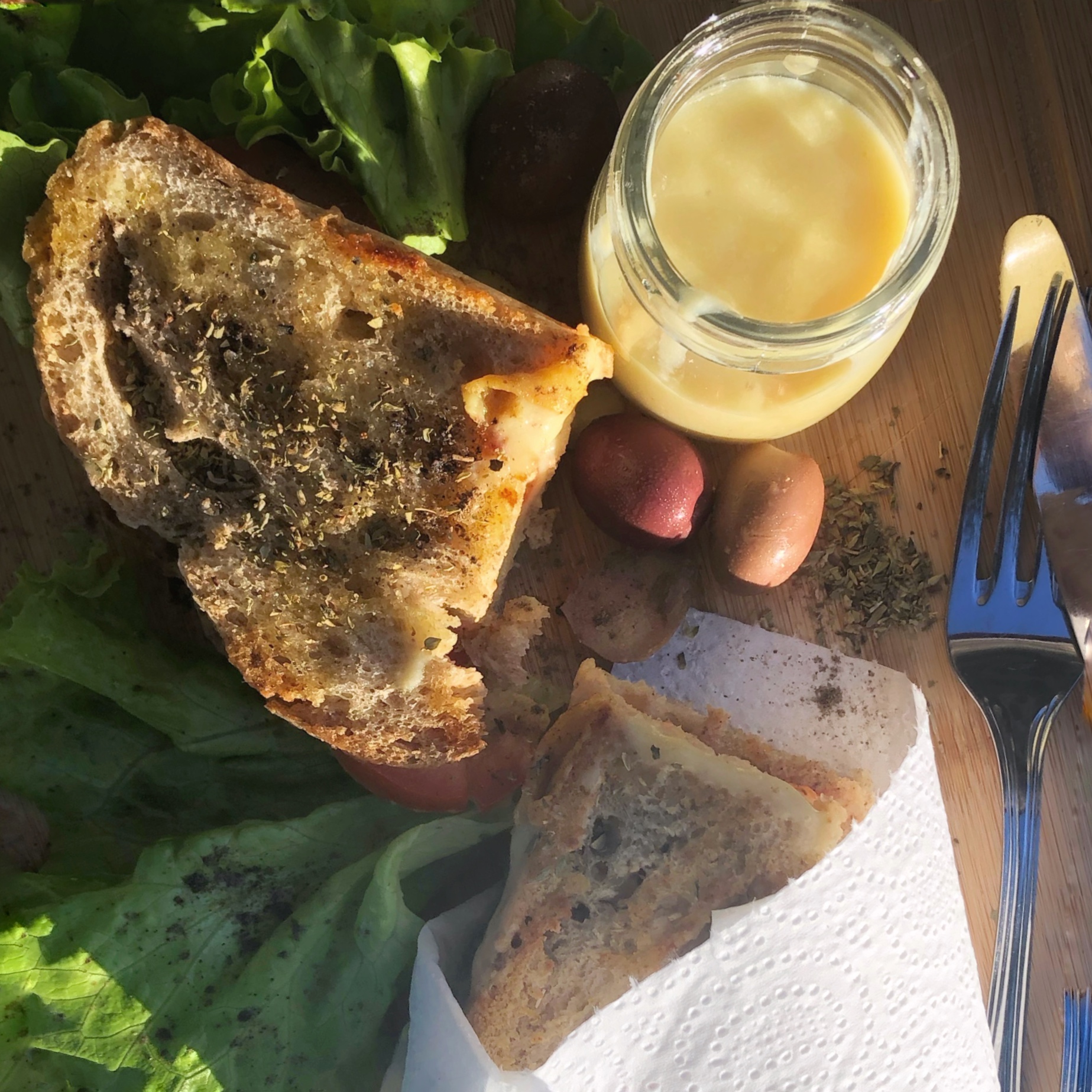 Tosta com Queijo (vegan)