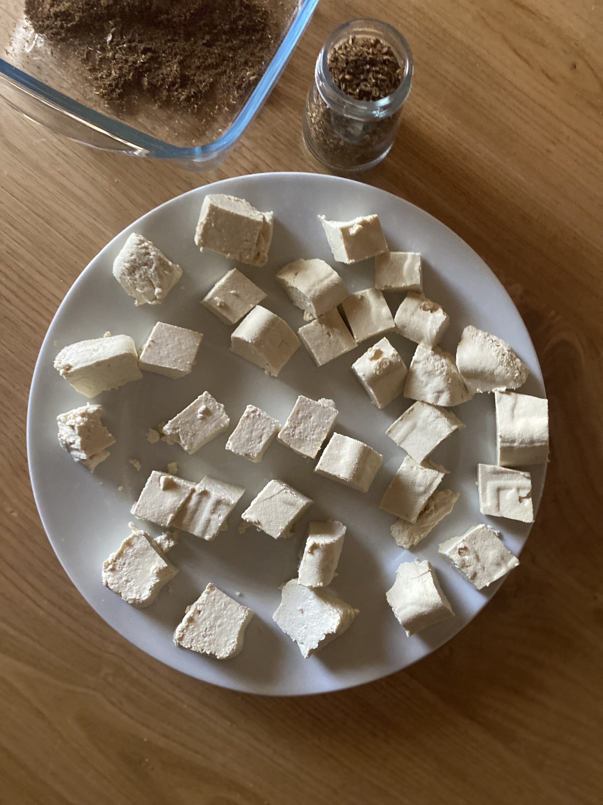 Homemade Vegan Paneer