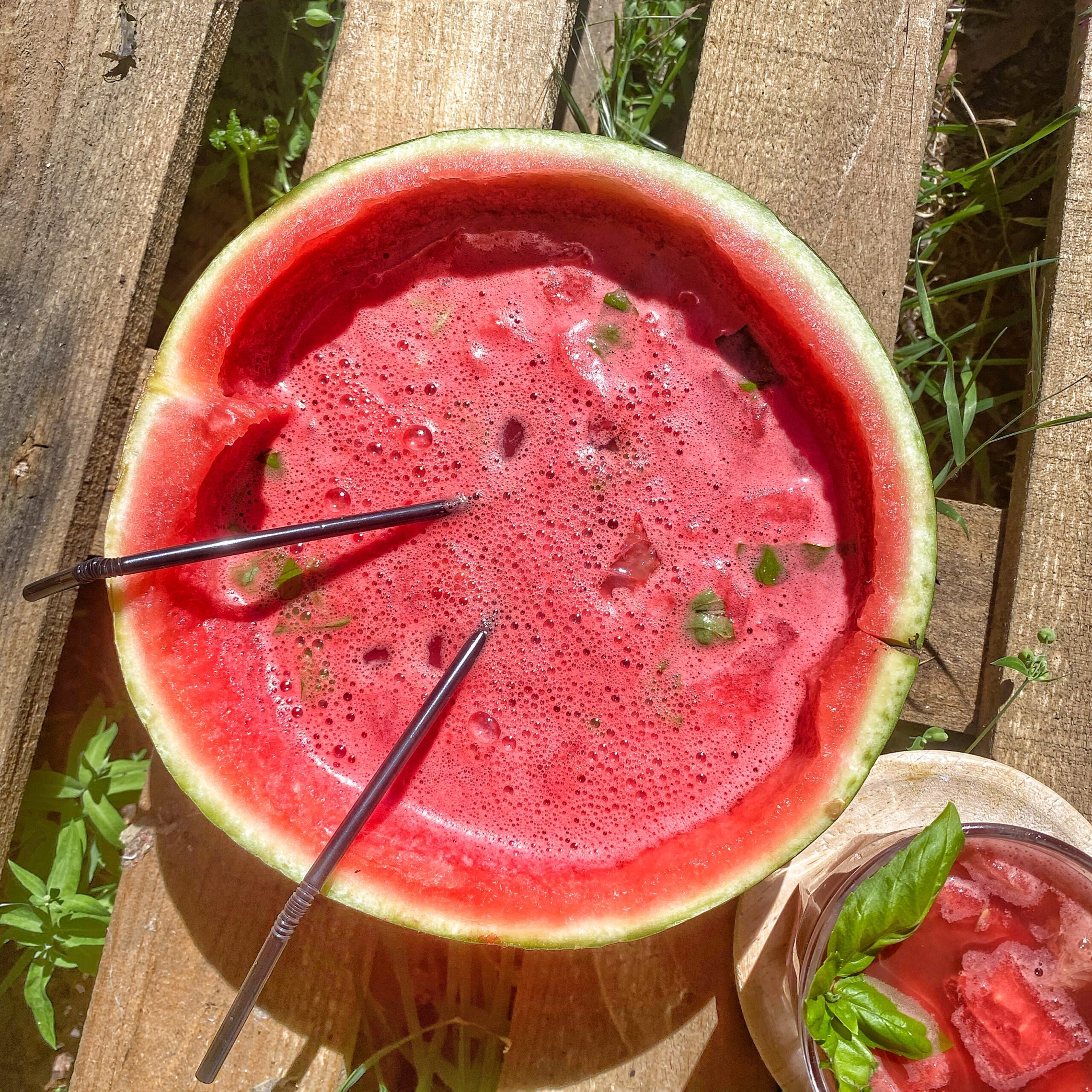 Refreshing Watermelon-Ginger-Drink