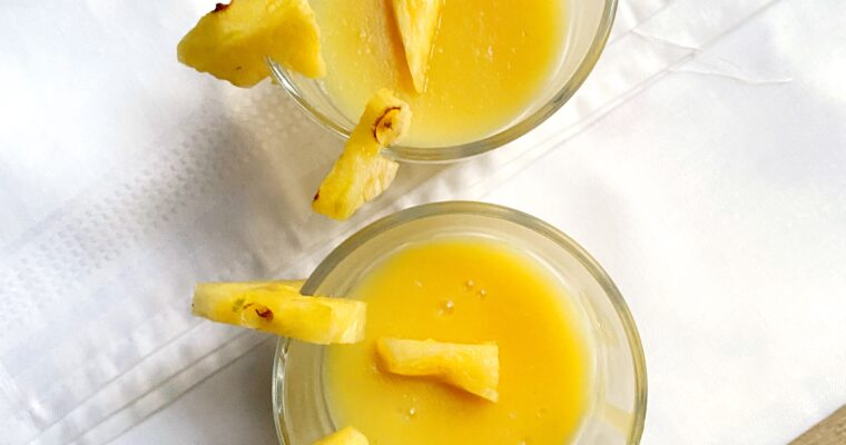 Vegan Pineapple Pudding