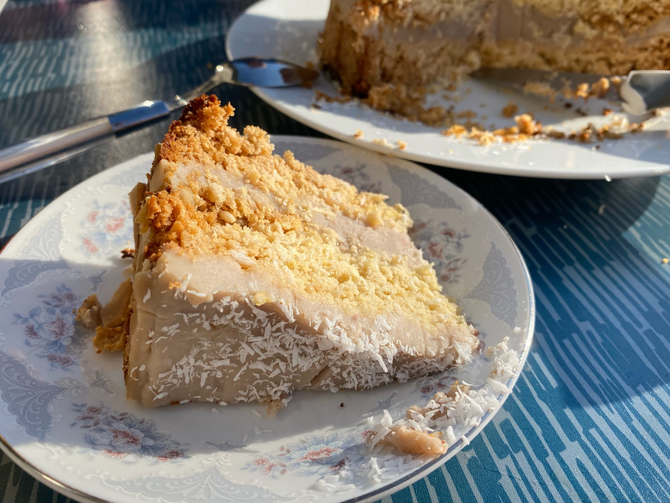 Chestnut Coconut Cake